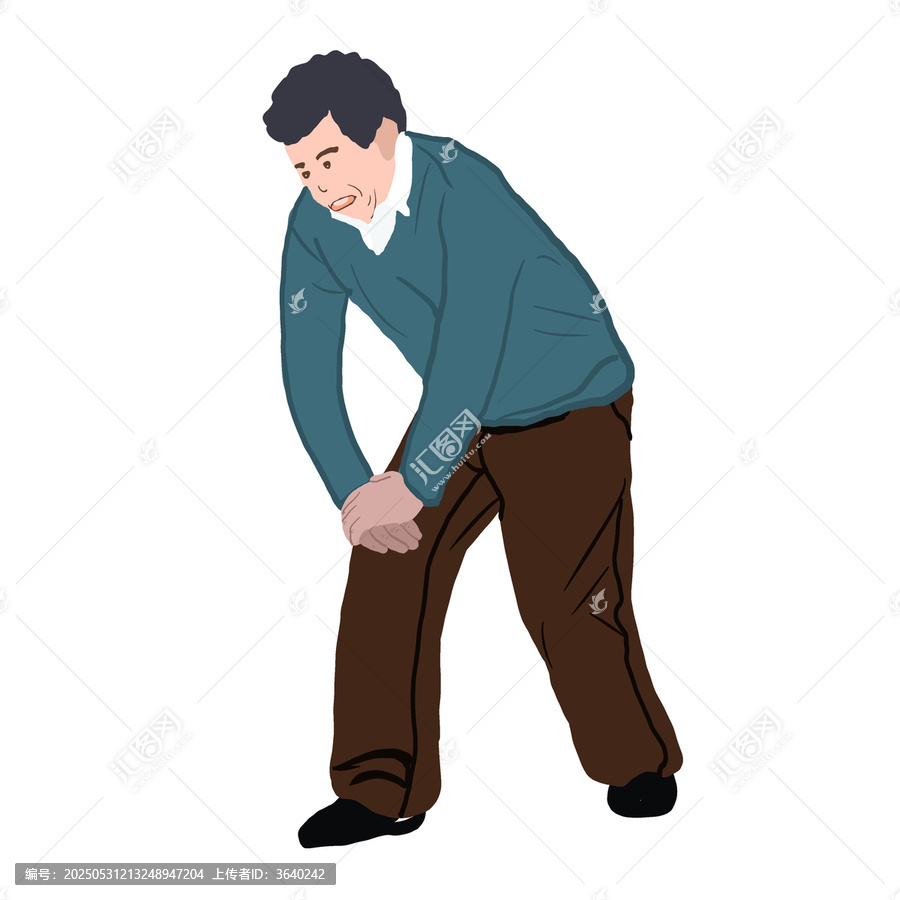 老人腿痛