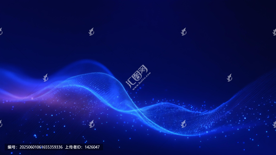抽象數(shù)字波紋設(shè)計(jì)背景圖