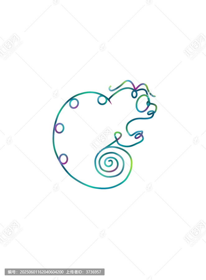 動(dòng)物線條圖案設(shè)計(jì)