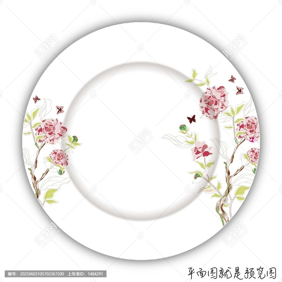 餐具花面