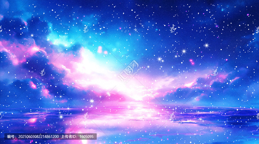 唯美星空星河