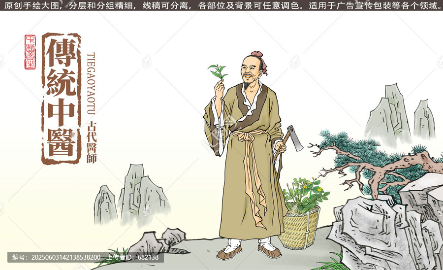 扁鵲采藥圖