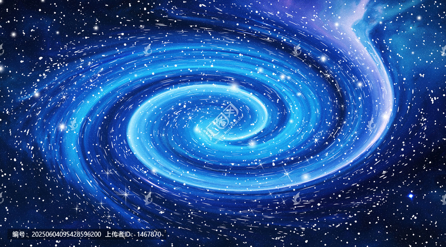 旋渦星空軟膜燈箱