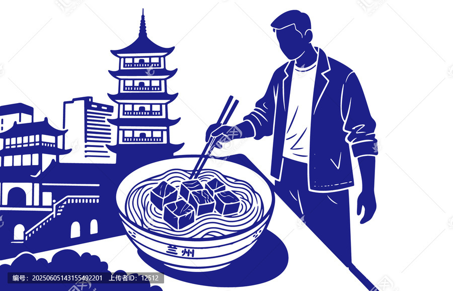 蘭州拉面店內(nèi)裝修墻貼