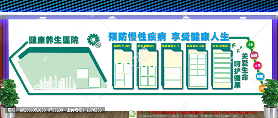 醫(yī)院介紹文化墻