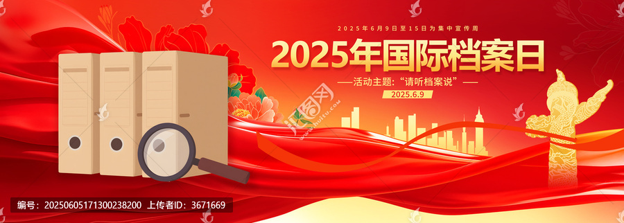 2025年國際檔案日展板