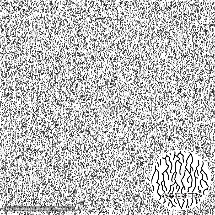 矢量不規(guī)則彎曲錯(cuò)亂交叉線條壓紋肌理紋