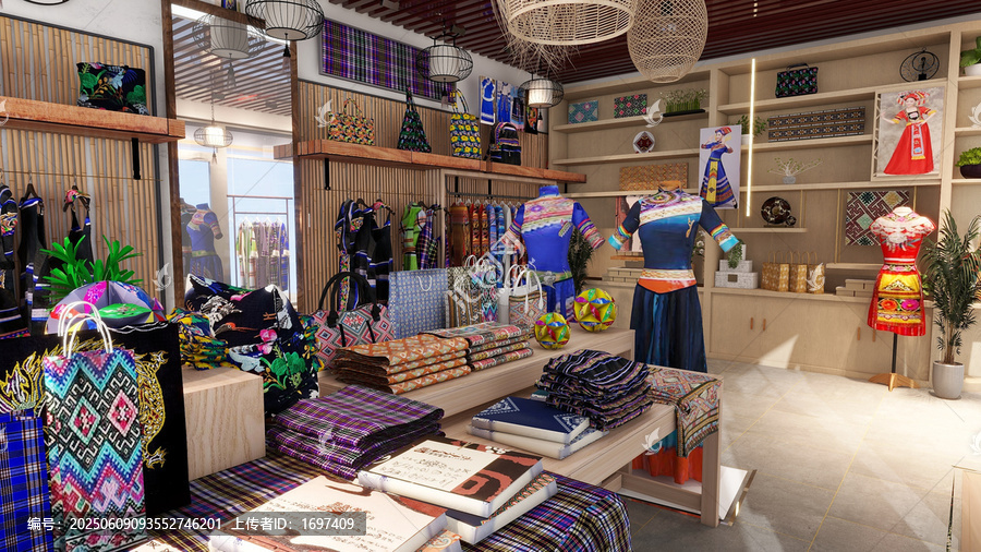 民族風(fēng)服飾與工藝品店鋪