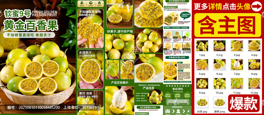 欽蜜9號(hào)黃金百香果詳情