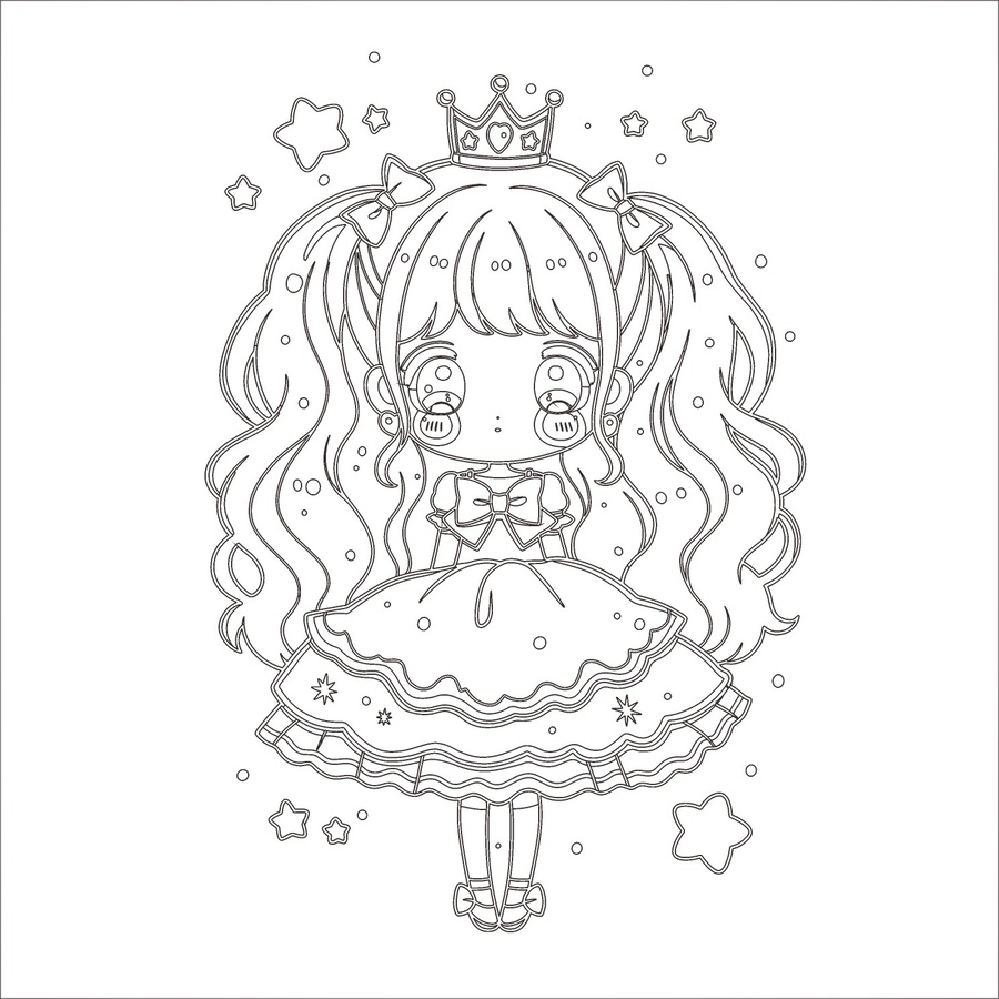 甜美女孩印花