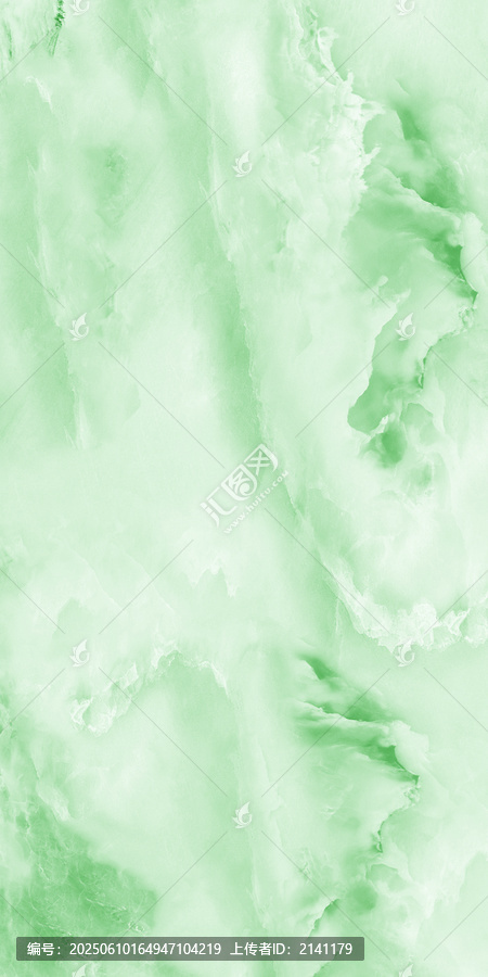 清新淡綠色水墨紋理背景
