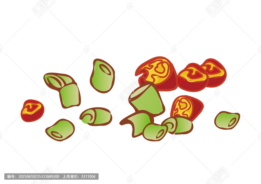 蔥和辣椒