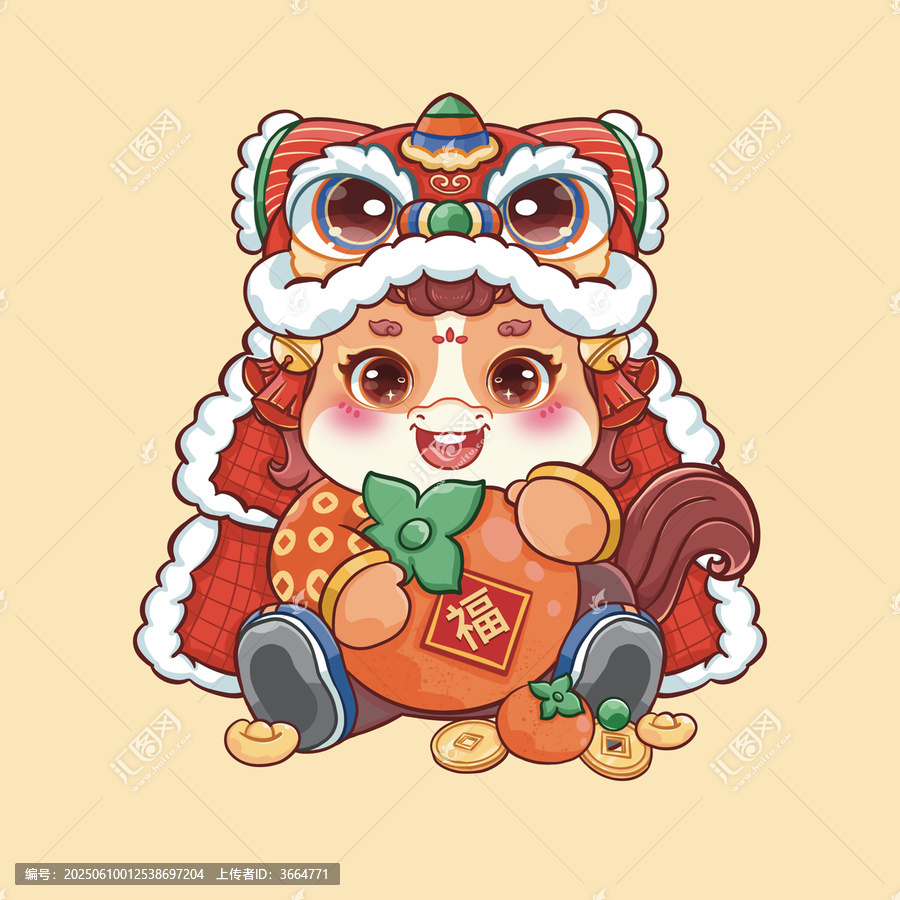 卡通馬柿柿如意