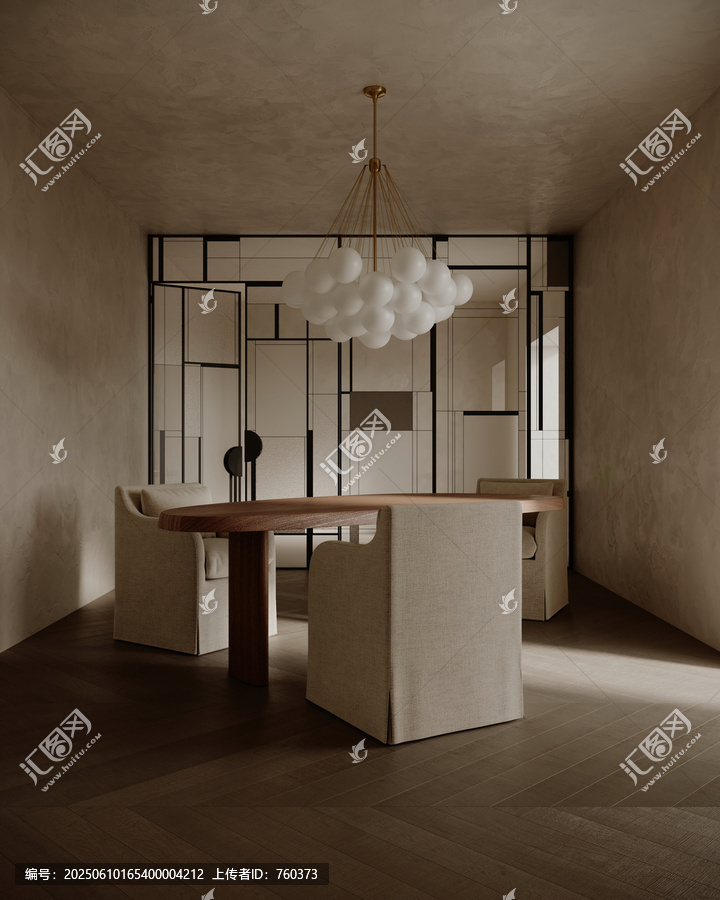 簡(jiǎn)約風(fēng)溫馨室內(nèi)餐廳場(chǎng)景