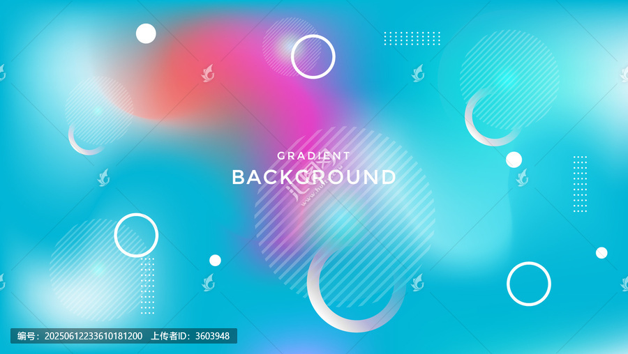 漸變背景抽象幾何圖案