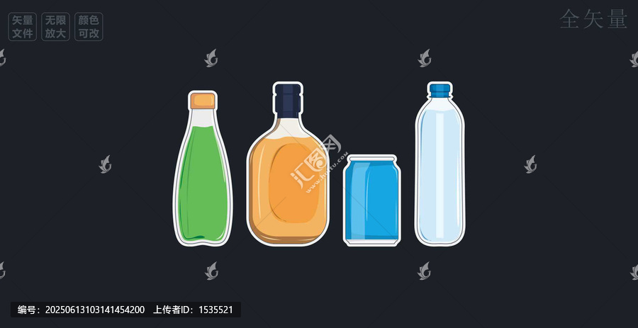 飲品插畫