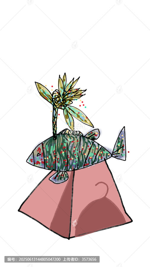 魚與帳篷