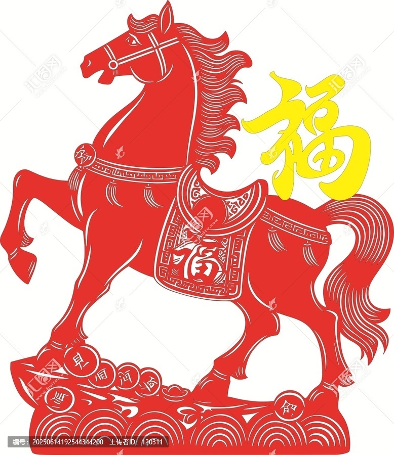 馬上有福擺件