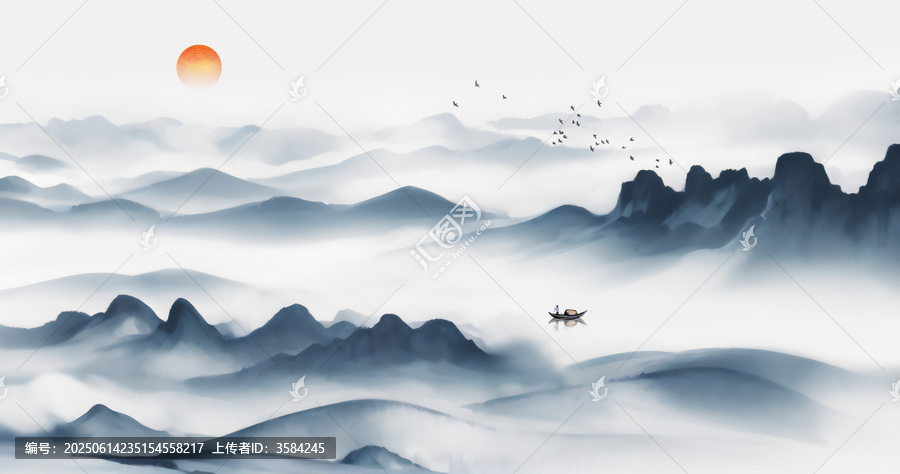 水墨山水