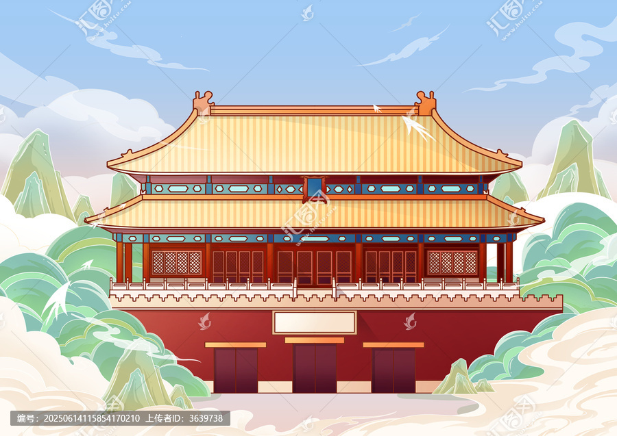 故宮博物院插畫