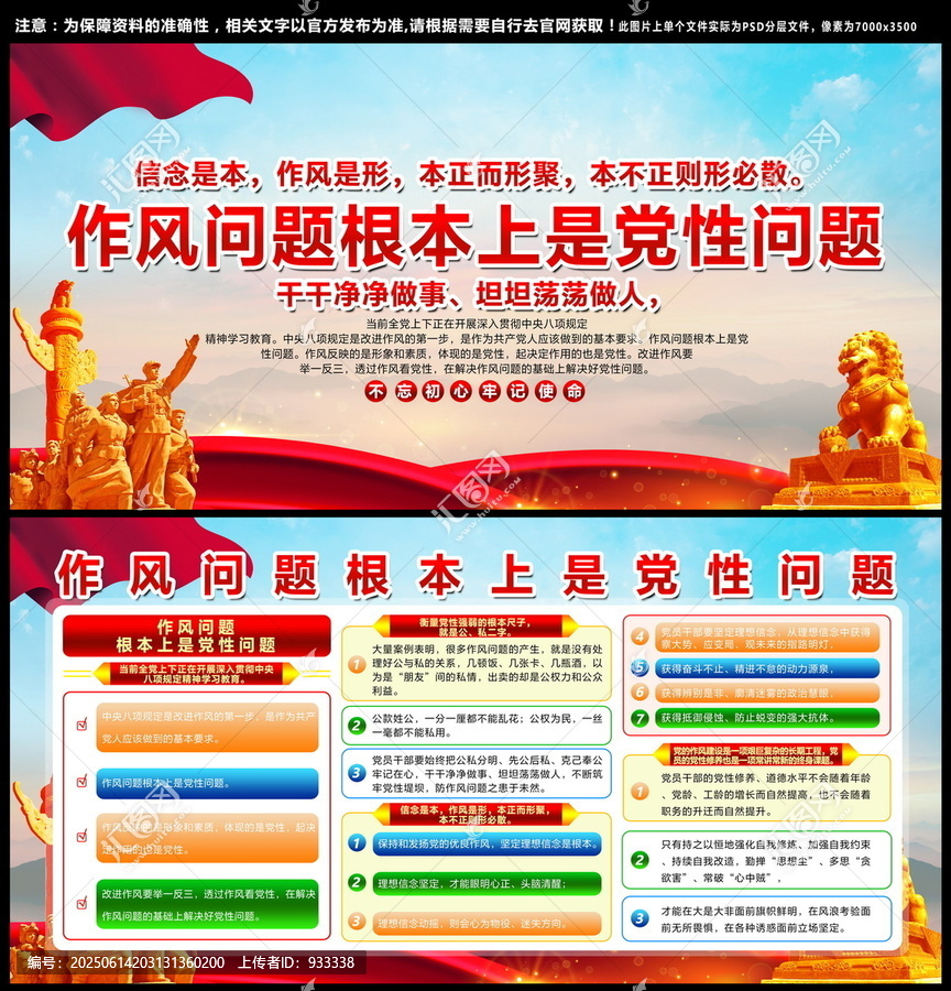 作風(fēng)問題根本上是黨性問題