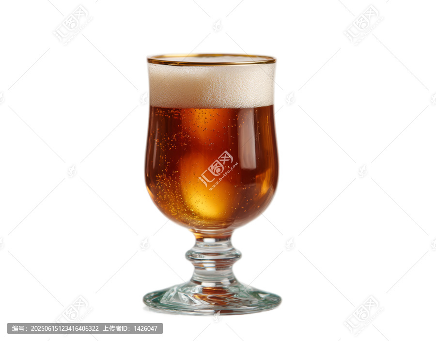 [免摳素材]一杯泡沫豐富的啤酒