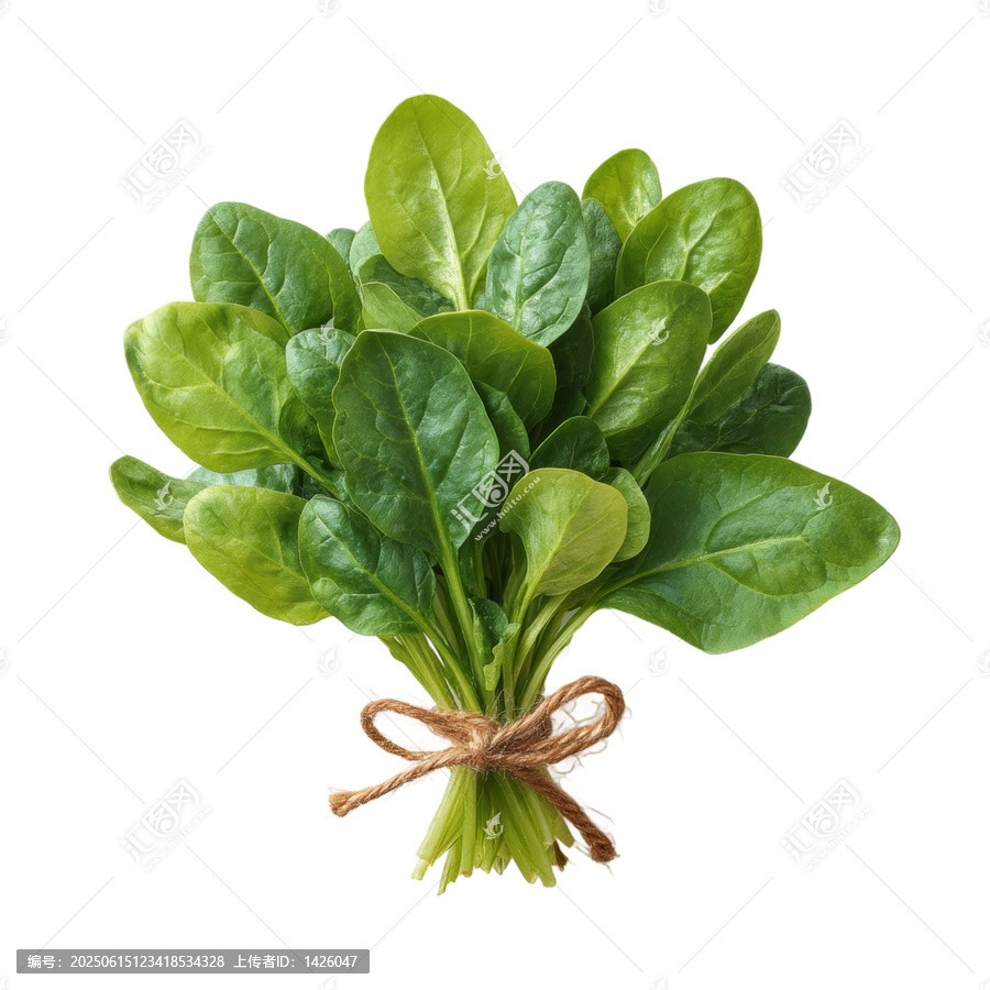 [免摳素材]新鮮菠菜束特寫(xiě)