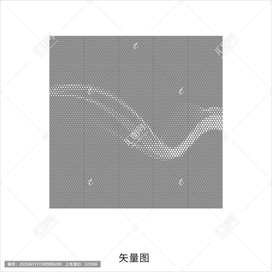 動感鏤空隔斷圖案