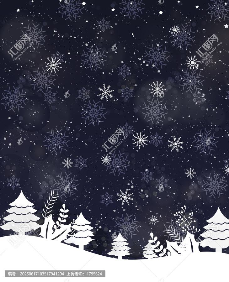 圣誕節(jié)夜空壁紙服裝數(shù)碼印花