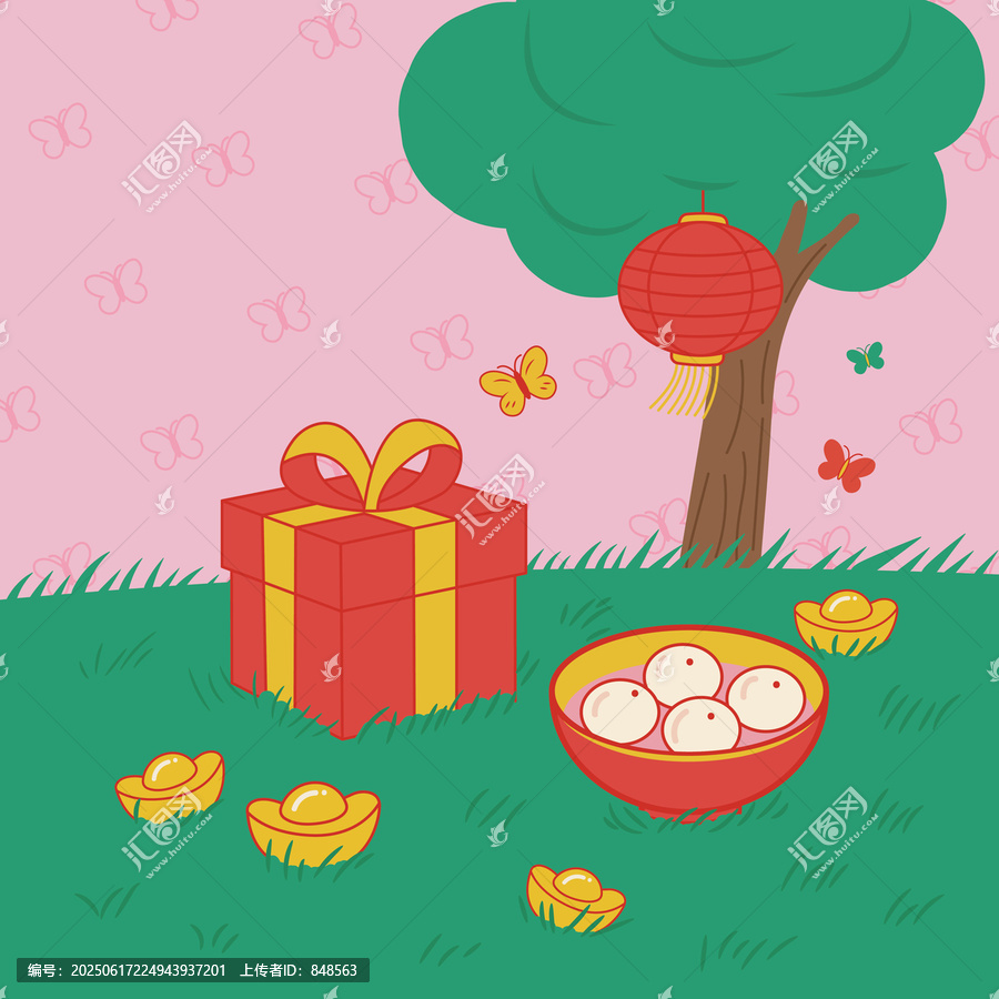 春日郊外慶新年