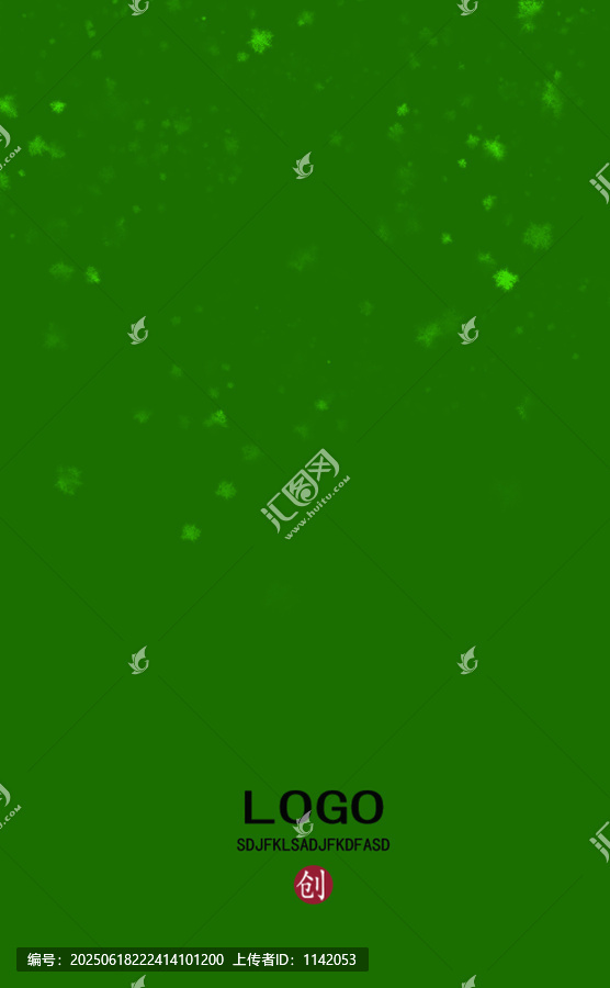 綠色名片