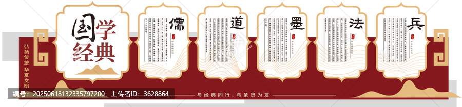 國(guó)學(xué)文化墻