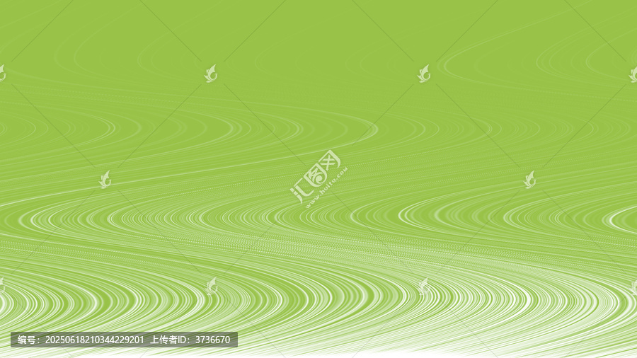 清新綠色動感線條背景圖