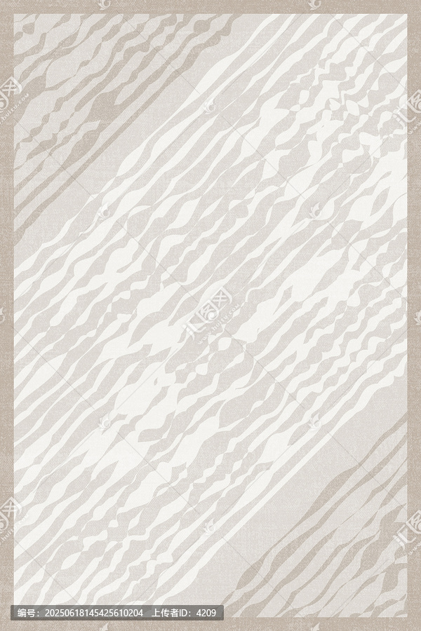 現(xiàn)代奶油風(fēng)抽象藝術(shù)客廳沙發(fā)地毯圖案設(shè)計(jì)