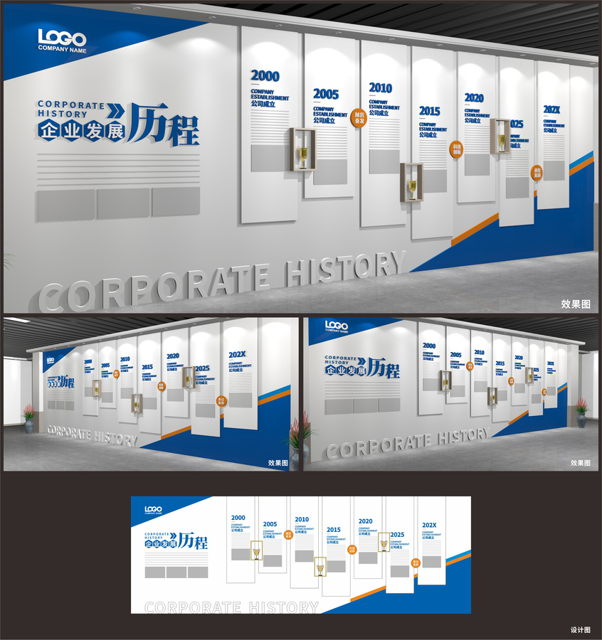 企業(yè)發(fā)展歷程文化墻