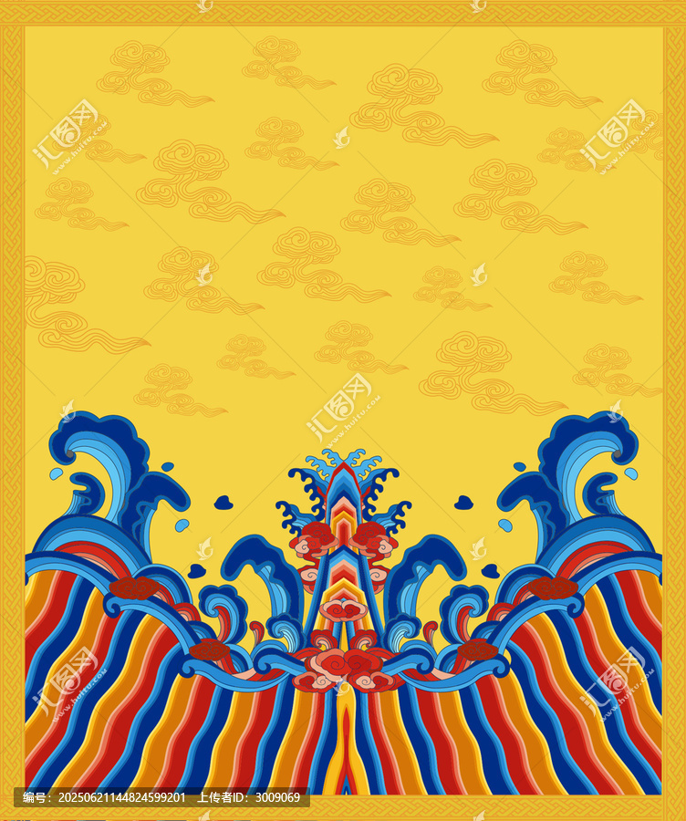海水江涯插畫