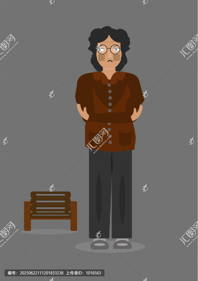 古怪的女人