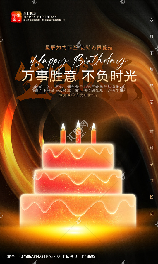生日海報(bào)