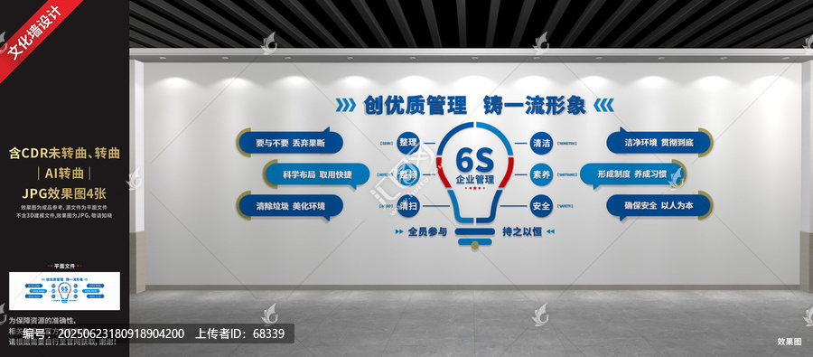企業(yè)6S管理文化墻