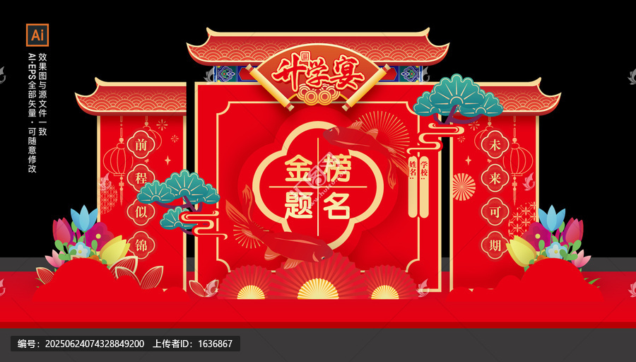 升學(xué)宴美陳布置