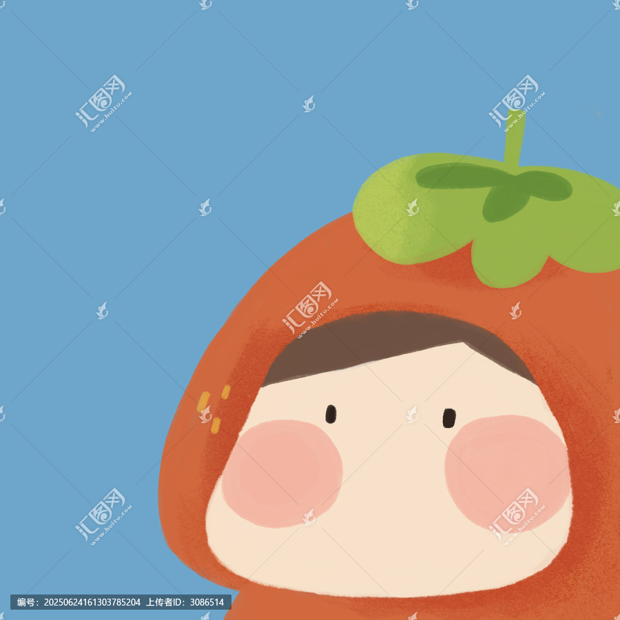 柿子人物元素