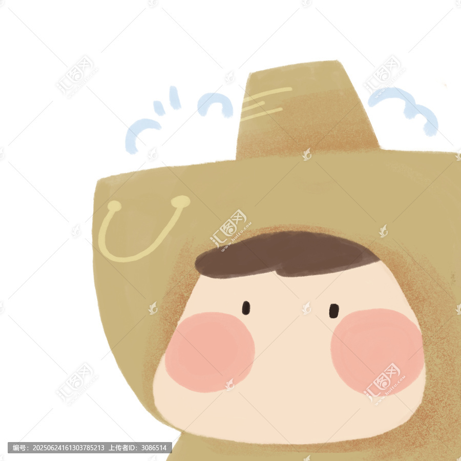 卡通火鍋元素