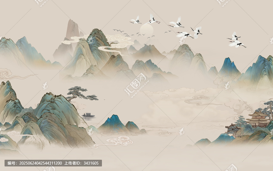 中式山水畫