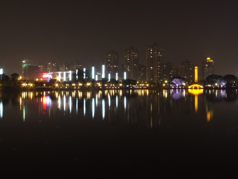 千灯湖夜景