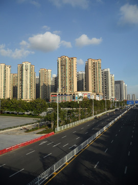 深圳建筑 马路