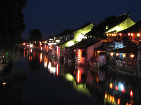 西塘古镇夜景