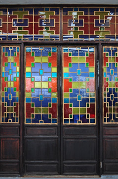 中国传统门窗图