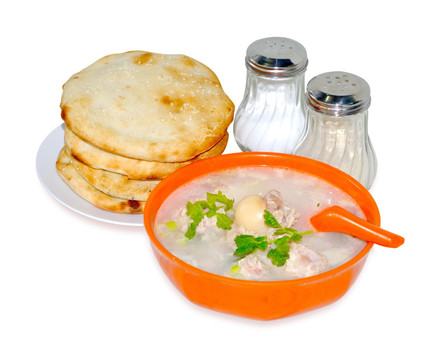 羊肉汤烧饼