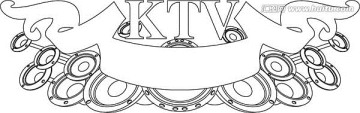 线描KTV图
