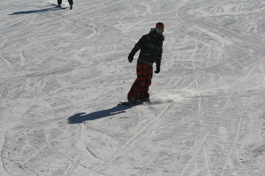 冬天去滑雪